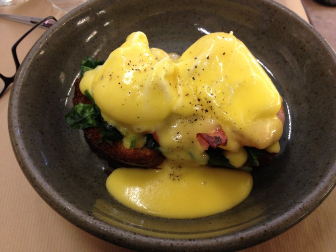rose bakery eggs benedict
