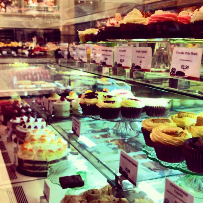 sweets counter