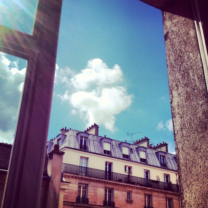 view from Marais Apt.