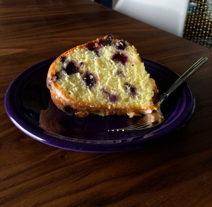 lemon blueberry cake