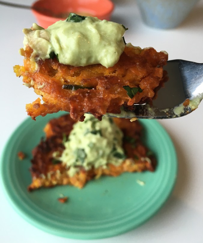 sweet potato latke