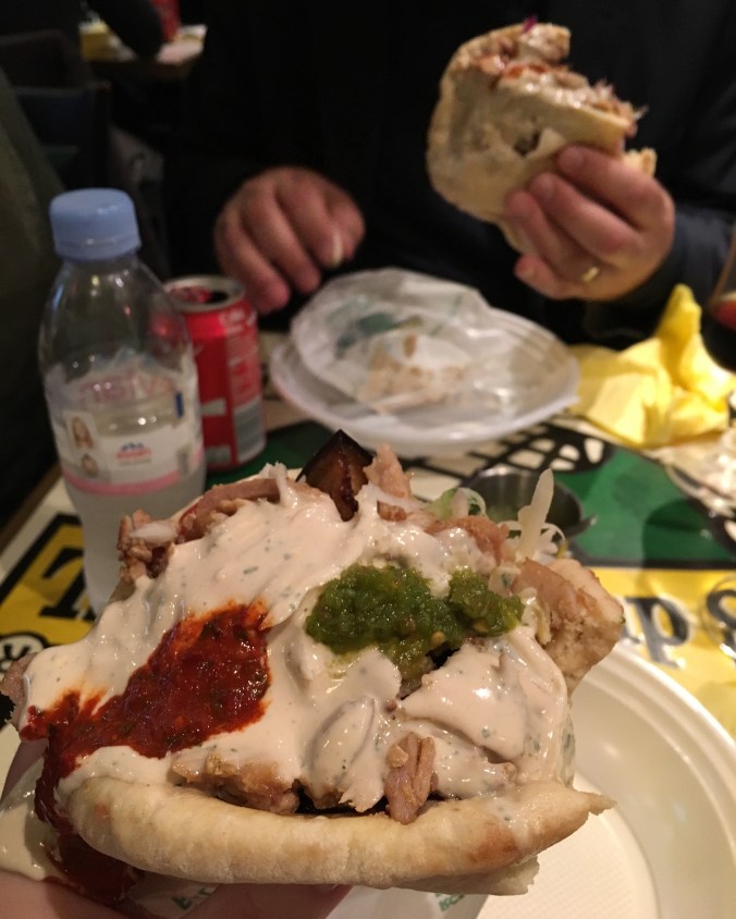 shawarma sandwich