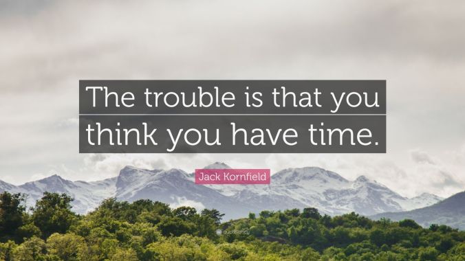 675634-Jack-Kornfield-Quote-The-trouble-is-that-you-think-you-have-time